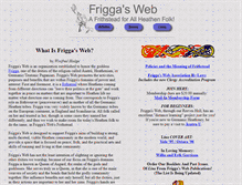 Tablet Screenshot of friggasweb.org